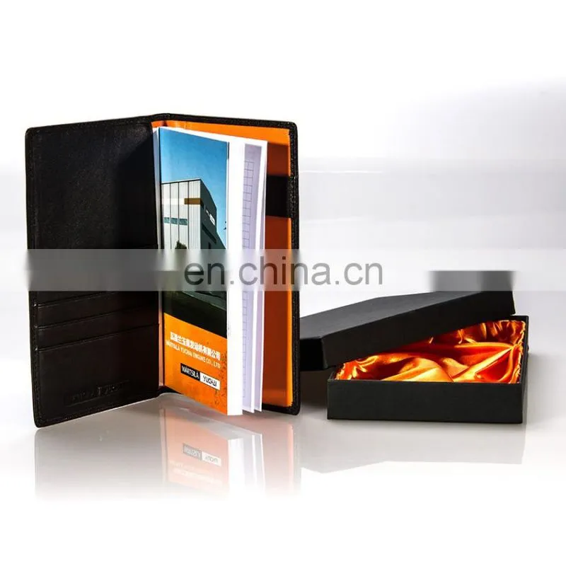 Top Popular Leather Zipper Portfolio With Calculator and Card Slots