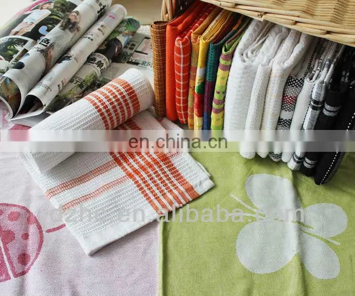 embroidery tea cloth/kitchen towel in kitchen
