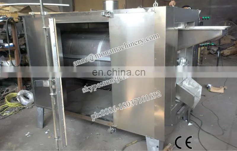 Big capacity used peanut roaster for sale