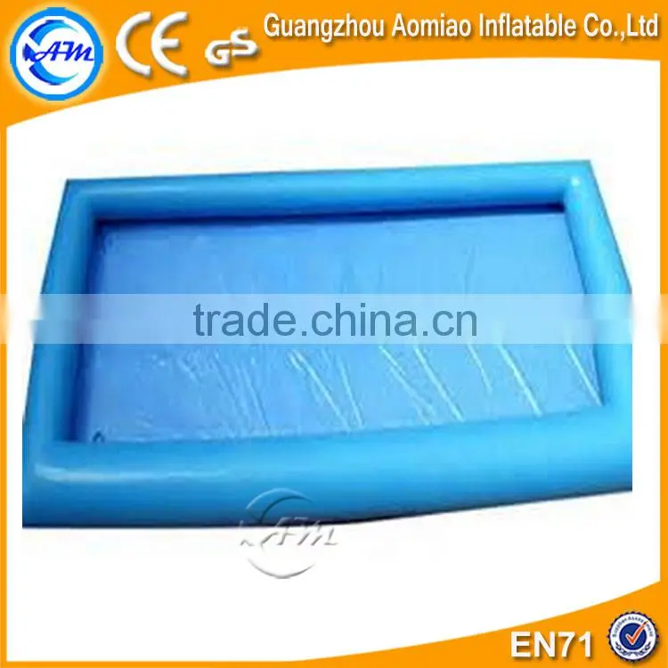 Square swimming pool pump large inflatable pool for fun
