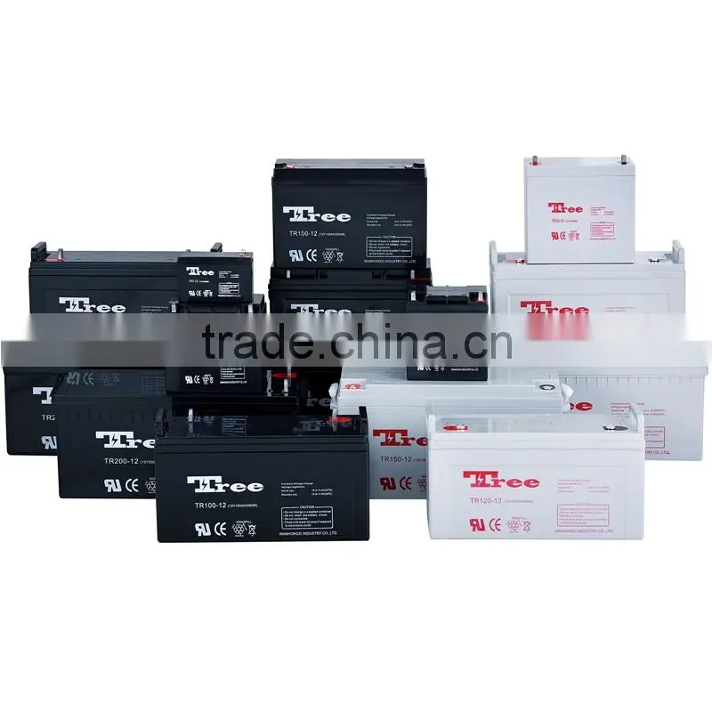 Long Life sealed lead acid battery 12v 160ah deep cycle battery