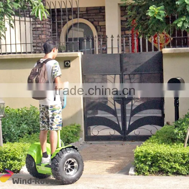 Smart self balancing two wheeler electric kids scooter