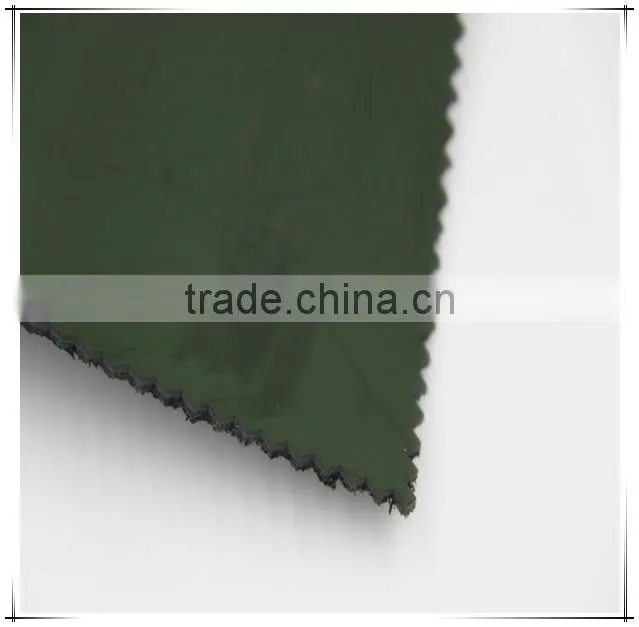 2015 Thick Brushed Pu Leather Raw Material For belt Shoe Making With Flocked Fabric