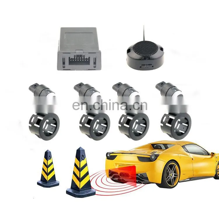 China Factory OEM High Quality Universial 22mm Rear 4 parking sensor radar PDC Low Price Auto Car Reversing Aid Assist Monitor