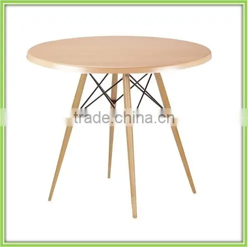New Design Furniture Round Wooden Dining Table