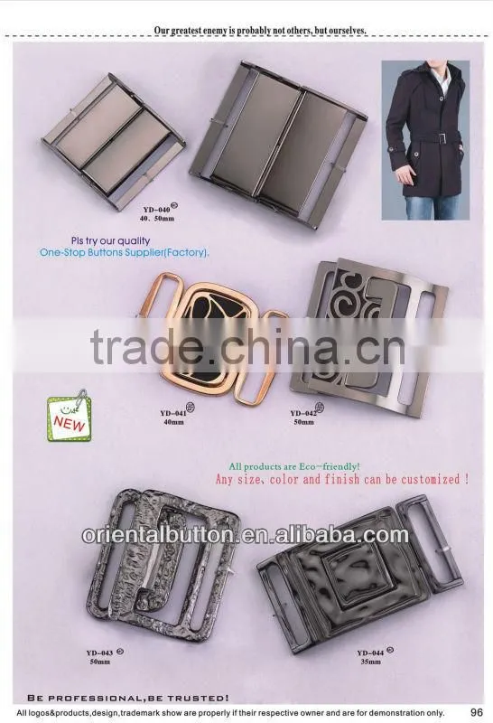 Women fashion metal adjustable buckles