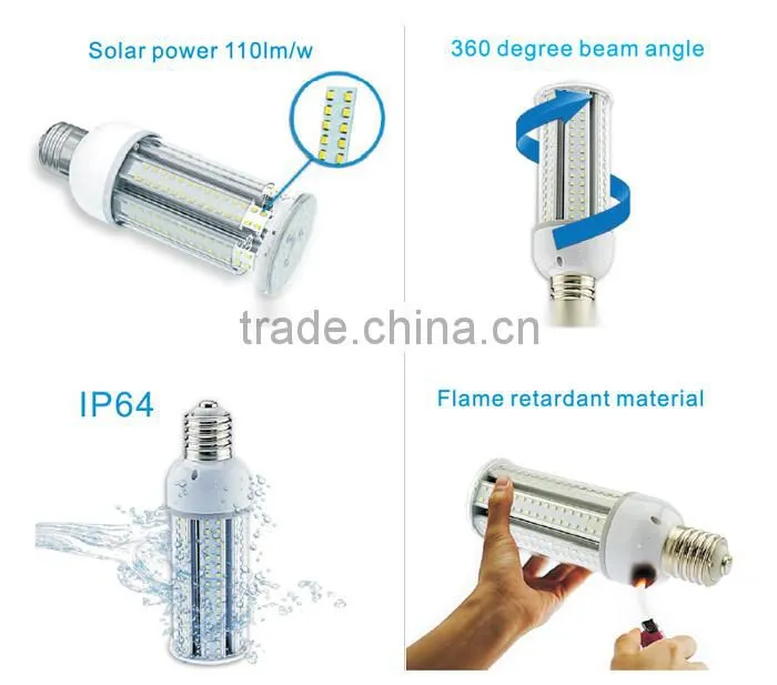 CUL/UL E26/E39 high brightness led street lamp 12w 16w 20w 24w 5 years warranty for sale