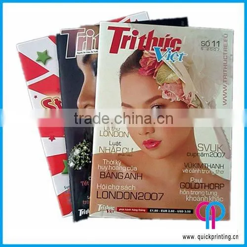 2011 High Quality Fashion Magazine Printing