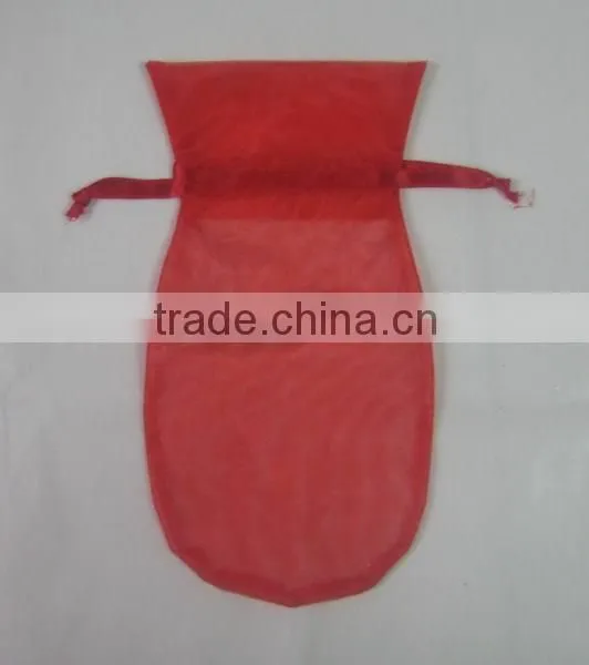 fringed organza transparent gift drawstring bags for party/Christmas packing jewelry/candy/wine of the bottle/gift