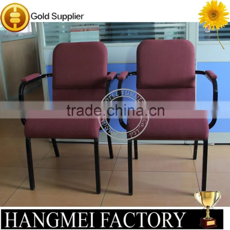 hot sale most popular auditorium hall armrest church chair