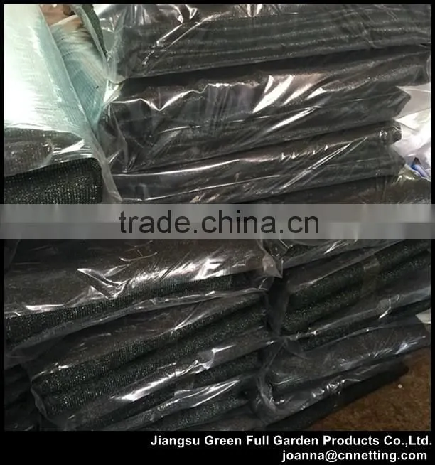 HDPE Anti Uv Privacy Fence Netting , Dark Green Reinforced Brise Vue
