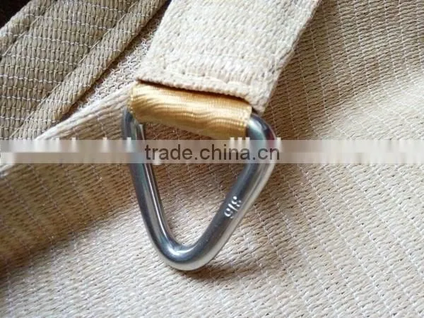 Outdoor shade sail cloth/sail cloth shade/triangle sun sail shade