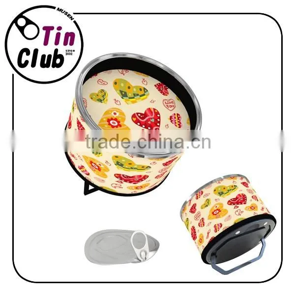 round can shaped magnetic photo frame