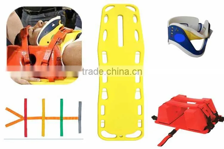 PE medical spine board stretcher