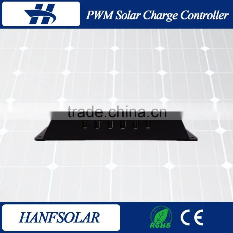 China Original Design 10A PWM Charge Controller,PWM Solar Charge Controller 12v 24v auto LCD Display