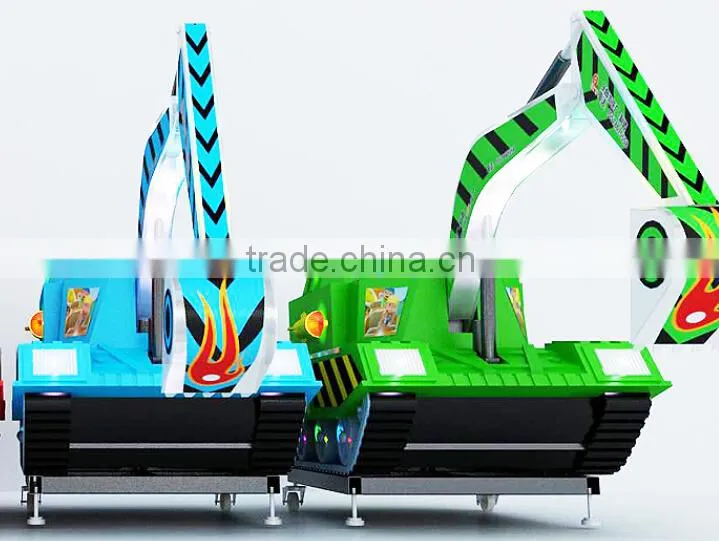 QH-E007 2015 new product excavator toy for kids