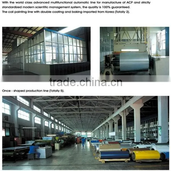 exterior wall new decorative material for construction/ACP