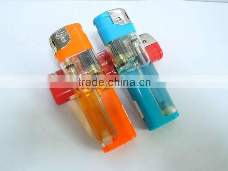 new high quality cheap price gas refillable cigarette lighter led torch lighter