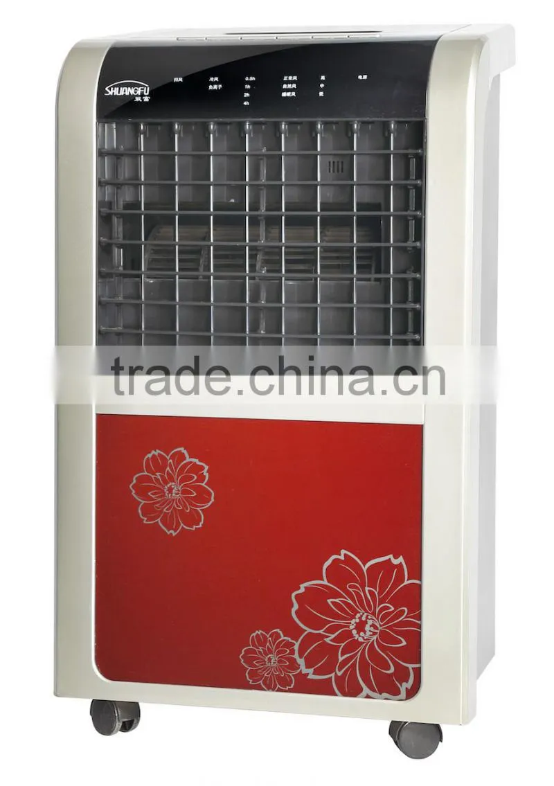 Electric portable evaporative room water cooling fans