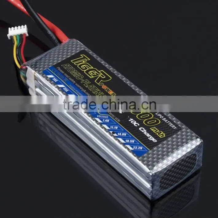 LI-PO TIGER Power Atomic-Platinum 14.8v 3500mAh 4S 60C NANO For RC