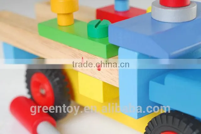 Compages toys, wooden car, wooden toy for kids