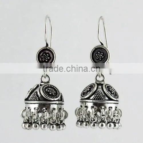 Floret !! Red Garnet 925 Sterling Silver Earring, Gemstone Silver Jewelry, Handmade Silver Jewelry