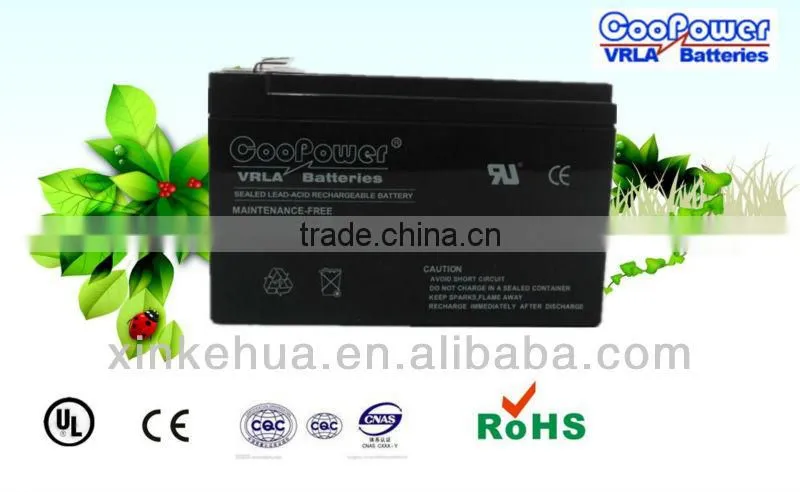 UPS battery/Rechargeable Battery/Sealed Lead acid battery 12V7.5AH