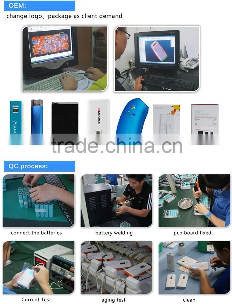 new design portable charger power bank, green power bank