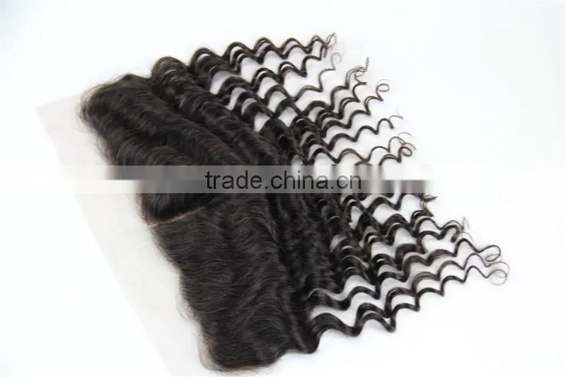 high quality 100 unprocessed grade 6a hair 13x4 lace frontal closure in stock