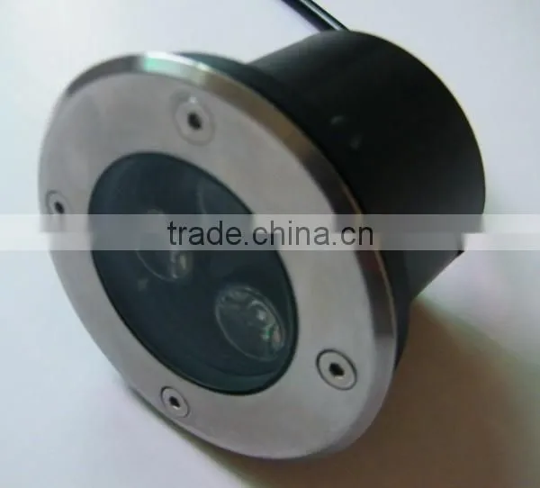 Waterproof IP65 Brideglux chip led inground 3w