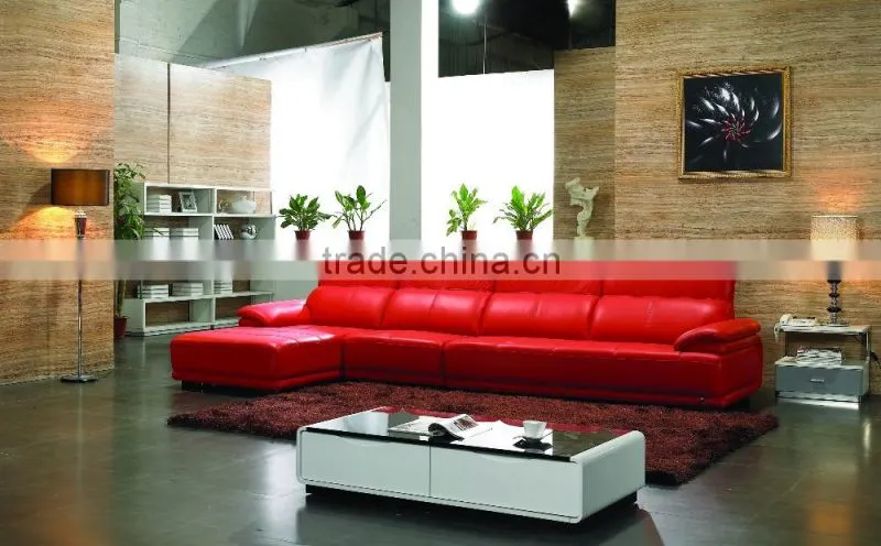 Home use living room sofa set with different color cushions KW622