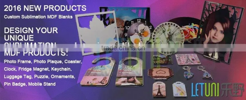 Custom Sublimation Photo MDF
