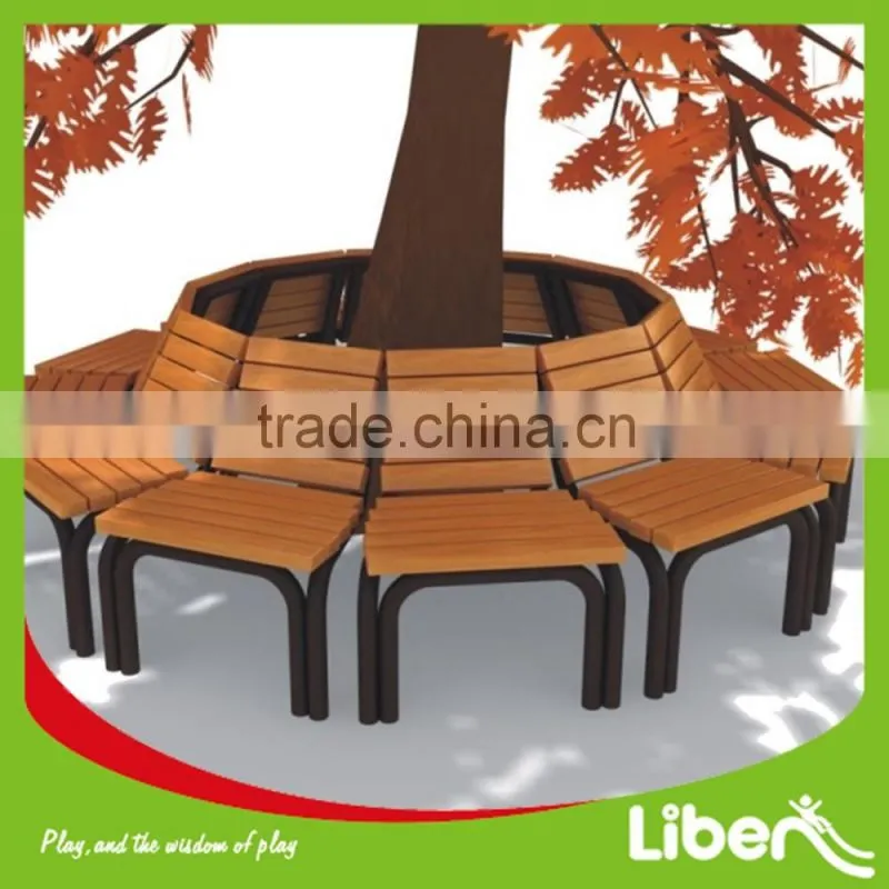 Backyard Furniture In Circle Around A Tree Seat Rose Wood Chair