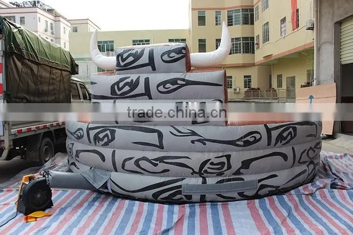 Crazy ride mechanical rodeo bull inflatable mechanical bull for sale