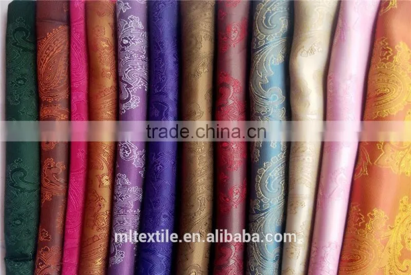 polyester rayon jacquard lining fabric for handbag