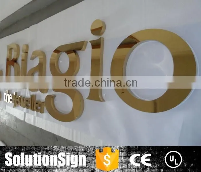 high quality Customized advertising led big letter sign
