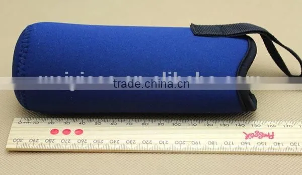 2015 hot new high quality neoprene stubby holder with hand strap