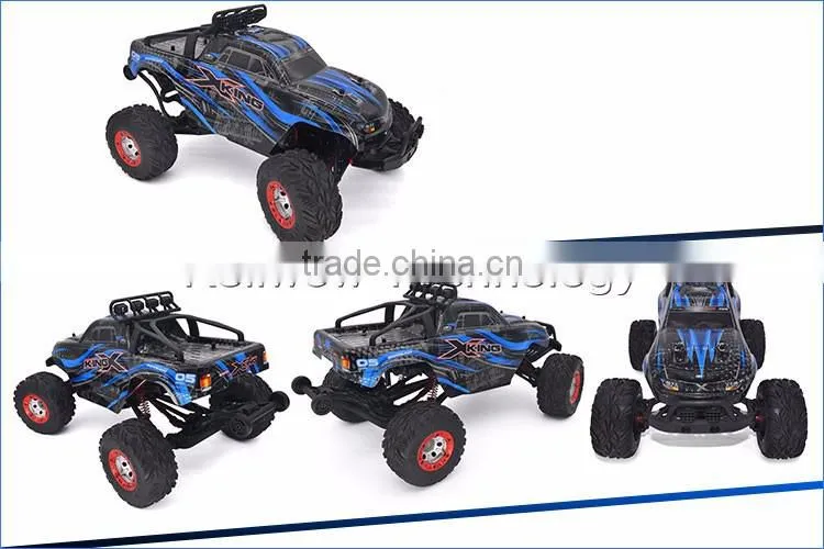 2.4G 4WD Big wheels Off Road RC Car 1/12 High speed rc monster truck rock racing car for sell