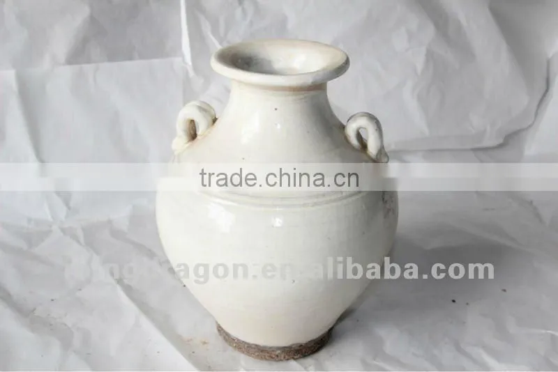 Chinese antique ceramic beautiful& nice white Pottery jars