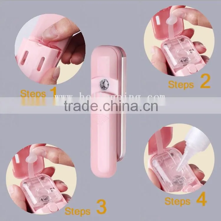 Mini Portable Face Nano Spray Machine Facial Mist Spray in 2016