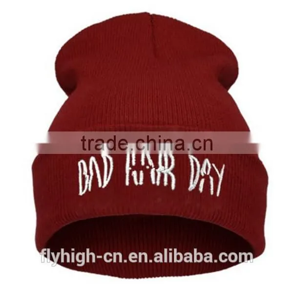 Custom Beanie Promotional Embroidered Knit Hat