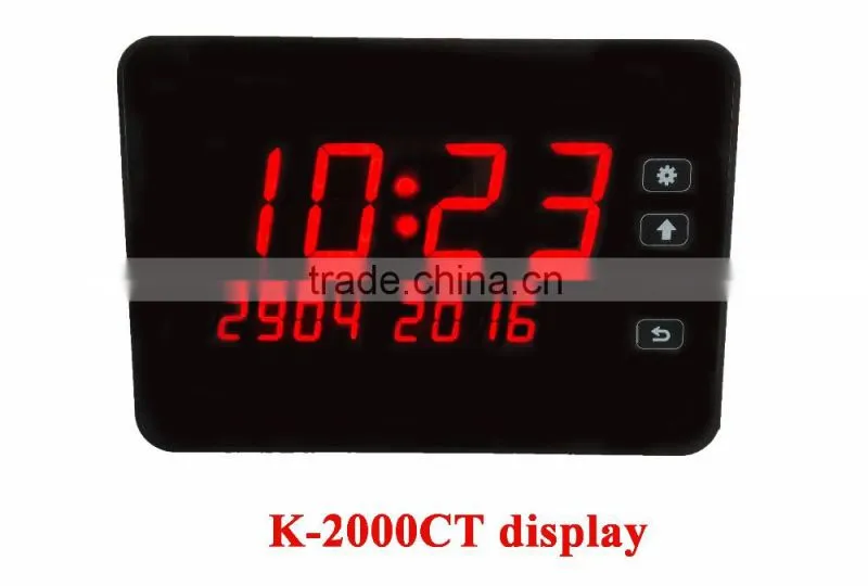 Wireless Table Bell System Factory Black Restaurant Buzzer Cafe Shop Menu-Holder Paging Table Calling Button With Best Price
