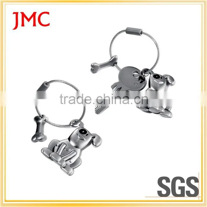 high quality logo custom keyring and metal key chain