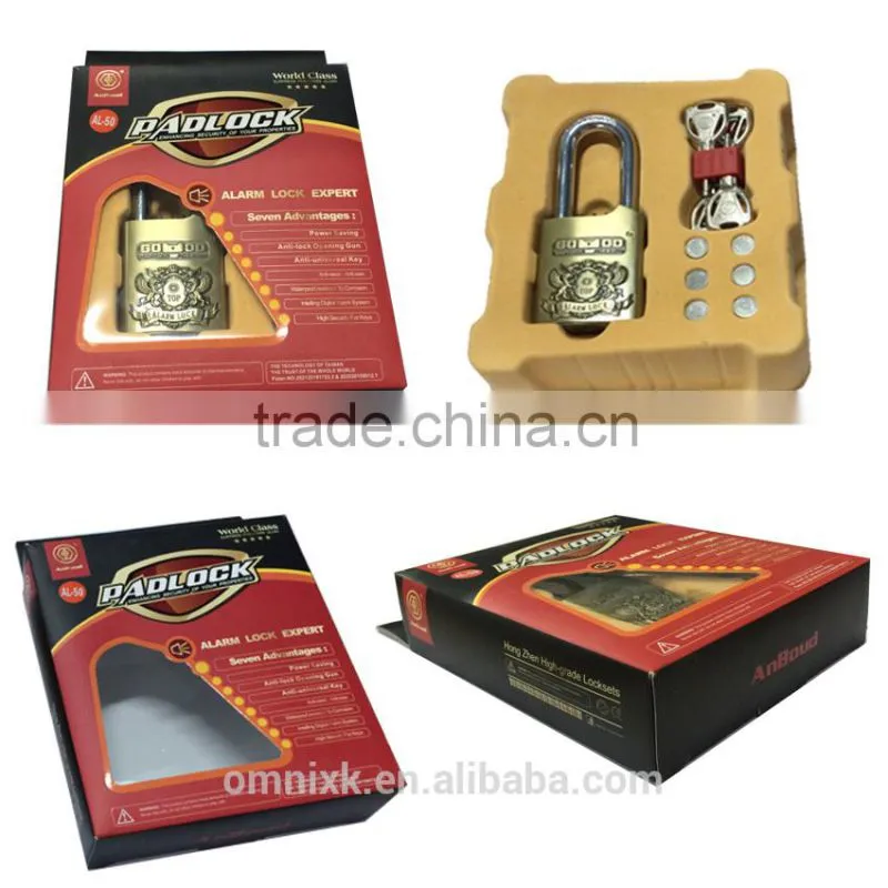 Anti-Universal Burglar Key U Padlock AL-50 for Gates