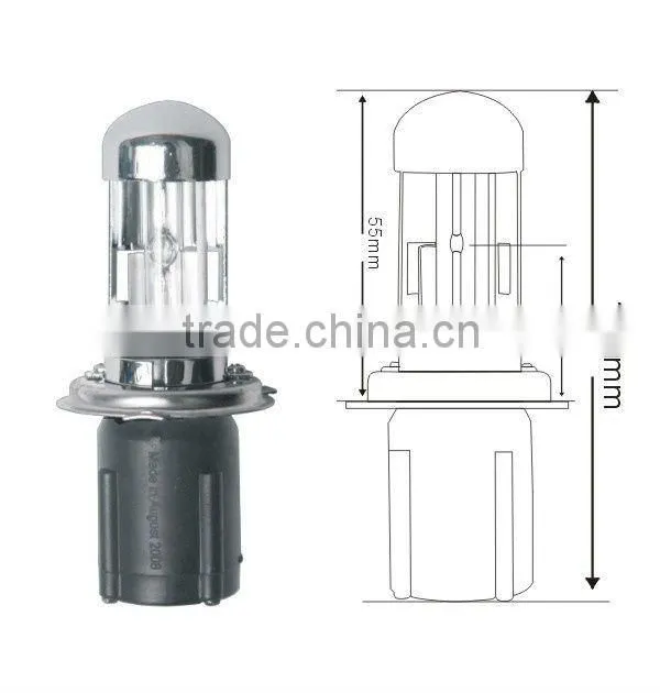 H4 HID double xenon bulb hid xenon kit
