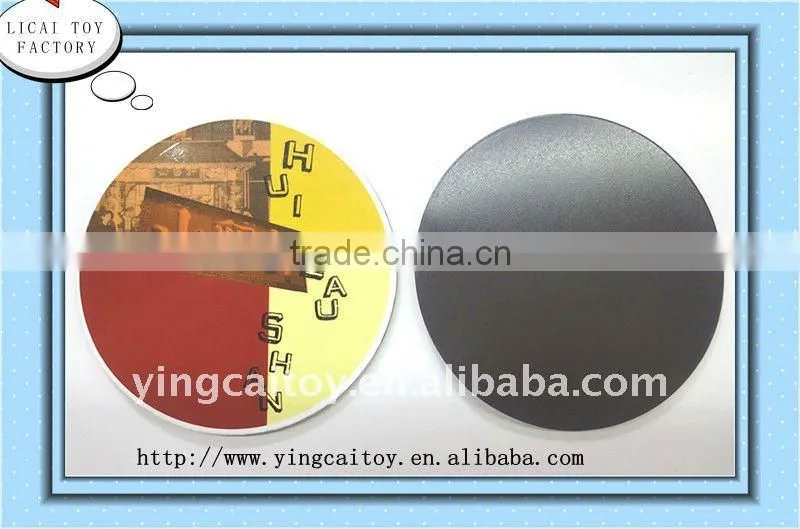 flat paper fridge magnet