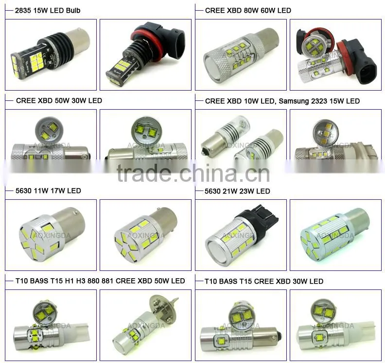 1156 ba15s turn signal car led bulb