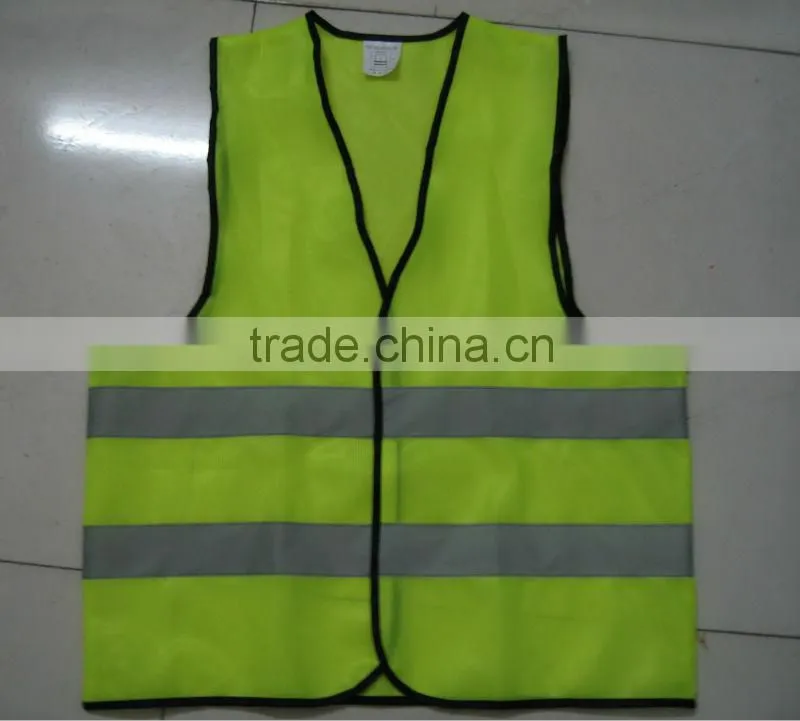 Factory hot sale emergency reflective safety yellow vest