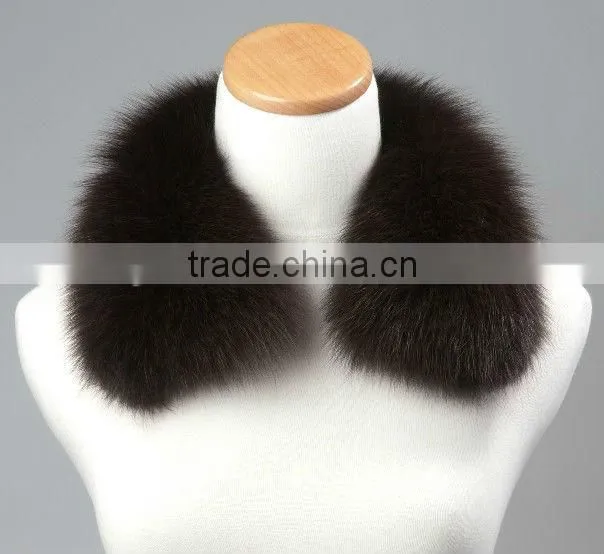 fox fur collar for coat or jacket
