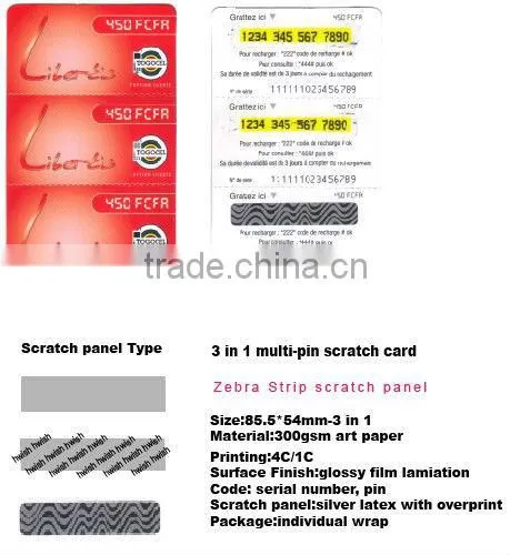 prepaid telecom calling card